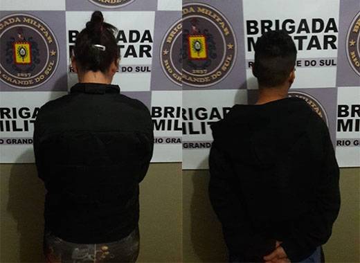TRÊS DE MAIO- Foragidas de São Paulo foram presas pela Brigada Militar
