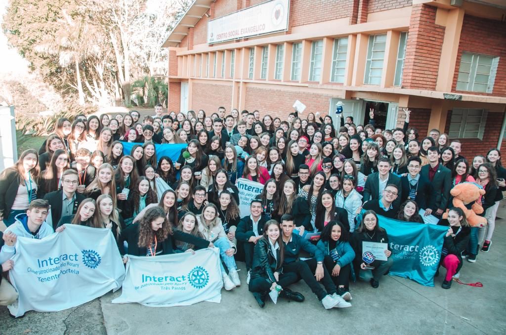 Horizontina recebe 200 jovens em evento do Interact