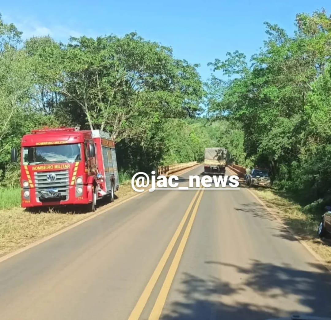 Bombeiros encontram corpo que estava desaparecido nas águas do rio Santa Rosa