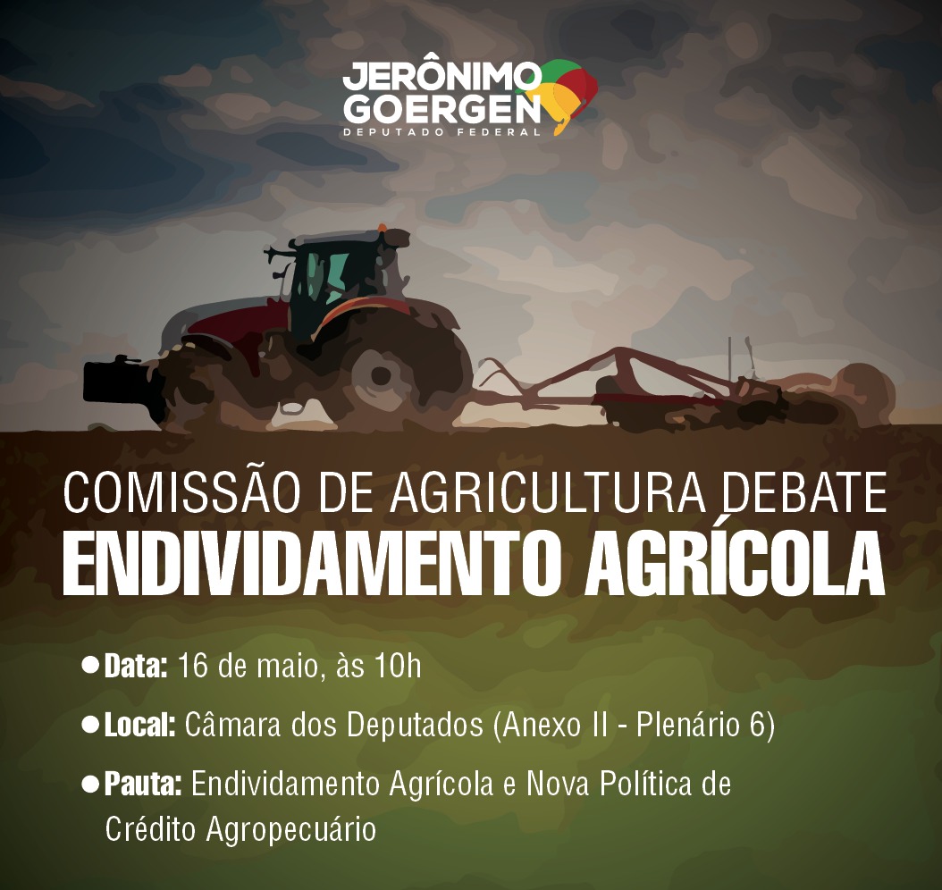 Agricultura debate endividamento agrícola