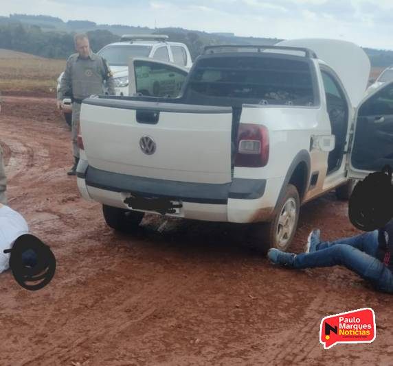 HOMENS FOGEM DE ABORDAGEM POLICIAL EM SANTA ROSA E SÃO PRESOS PELA BRIGADA MILITAR EM INDEPENDÊNCIA