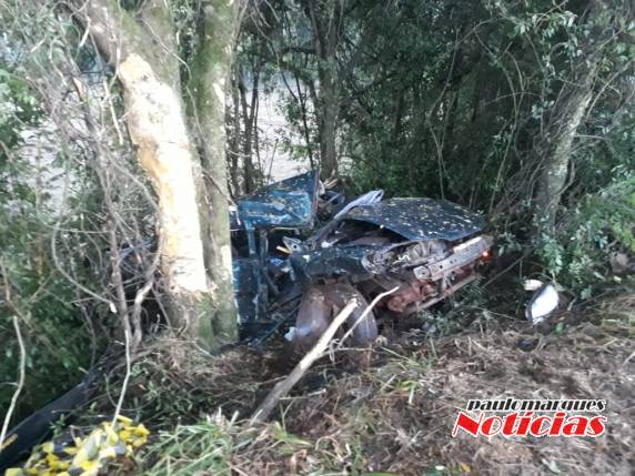 Acidente com morte na BR 472 em Santa Rosa