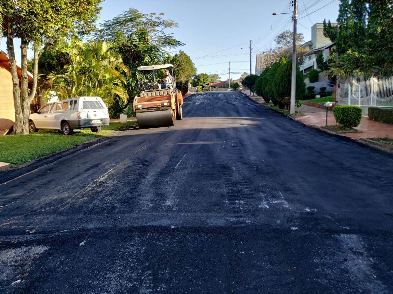 SMILT EXECUTA OBRAS DE PAVIMENTAÇÃO ASFÁLTICA